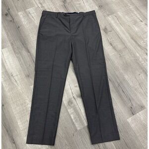 Nautica Men's Dress Pants W40/L34 Dark Gray Comfort Waist Bi-Stretch NWT